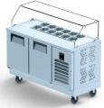 Iceinox 2 Kapılı Hazırlık Buzdolabı 150x70x130 cm FTS 330 CR