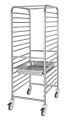 Empero EMP.BA.2.GN-17 Küvet Taşıma Arabası Yüksek 17xGN1/1 Kapasiteli Tekli 380x560x1720 mm