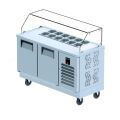 Iceinox 4 Kapılı Hazırlık Buzdolabı 250x70x130 cm  FTS 650 CR