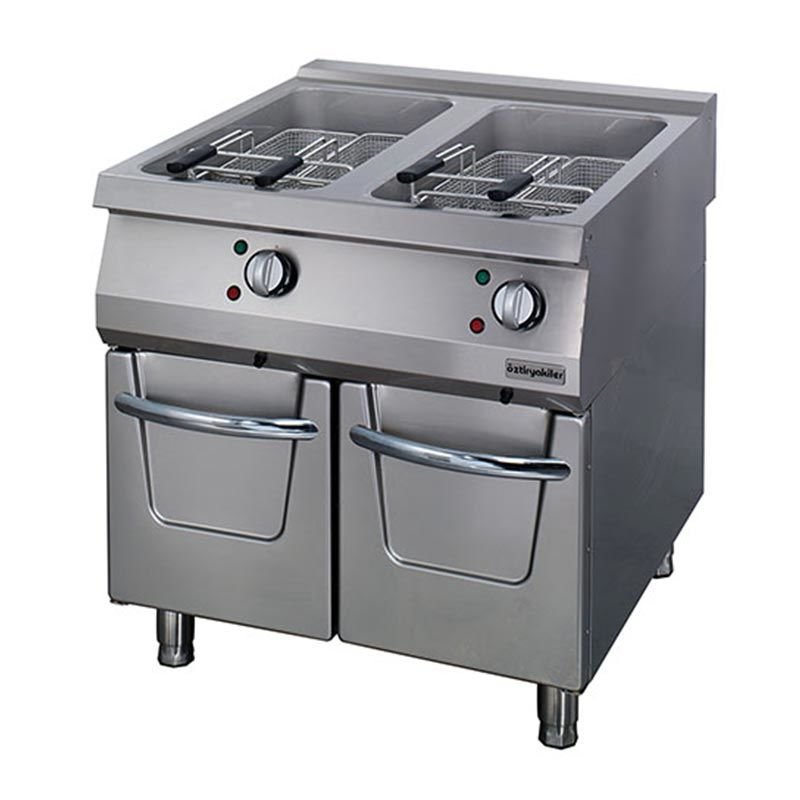 Öztiryakiler 900 Seri Dolaplı Fritöz 22+22 LT Elektrikli 80x90x85