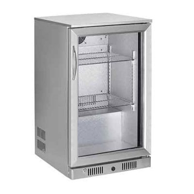 Senox Tek Kapılı Bar Tipi Şişe Soğutucu Krom SBC-150