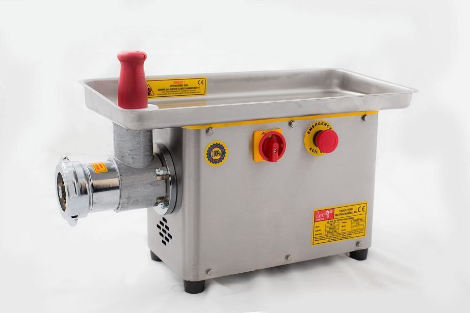 Dev Mikser No:12 100 kg/saat Komple Paslanmaz Et Kıyma Makinesi 220V DPKM-12