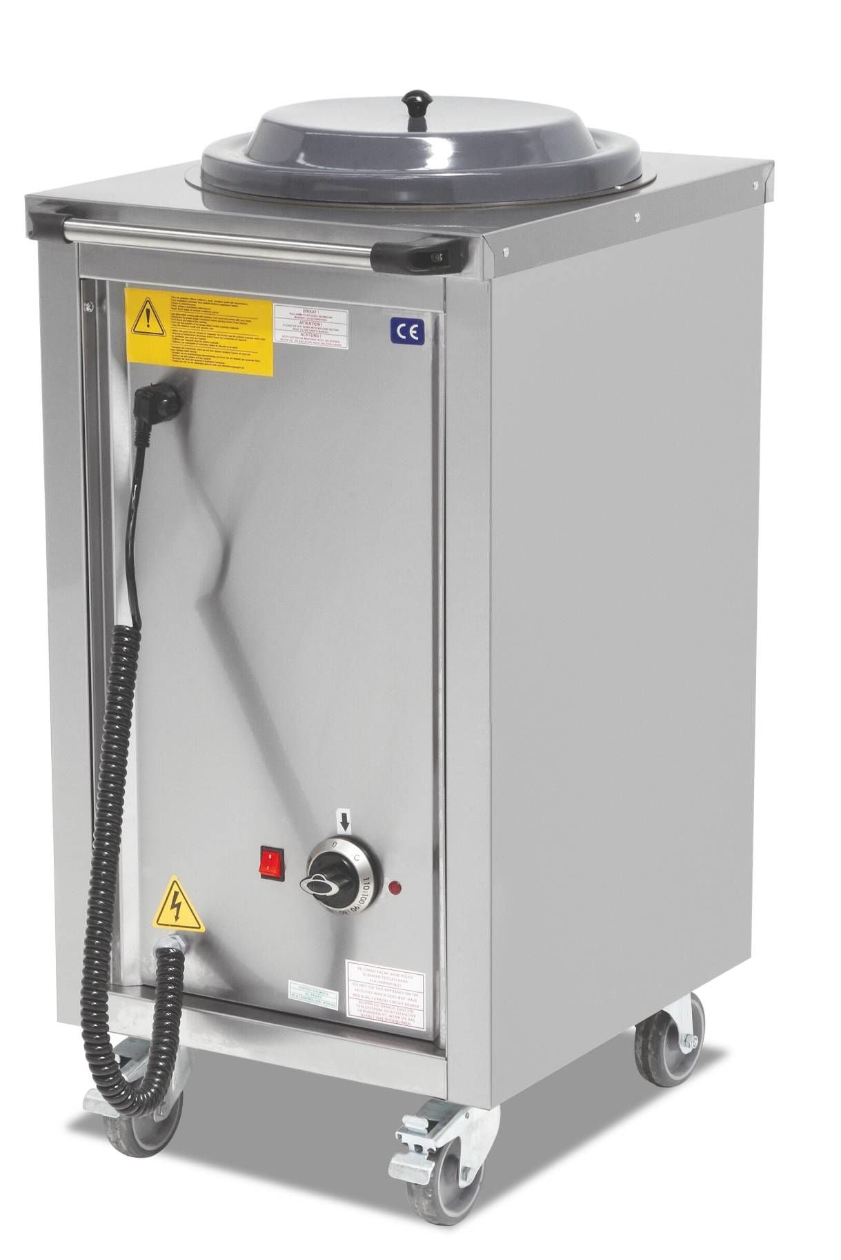 Empero EMP.TO.1826-I-1 Tekli Tabak Otomatı 18/26 Tabak Kapasiteli Isıtmalı 440x500x900 mm