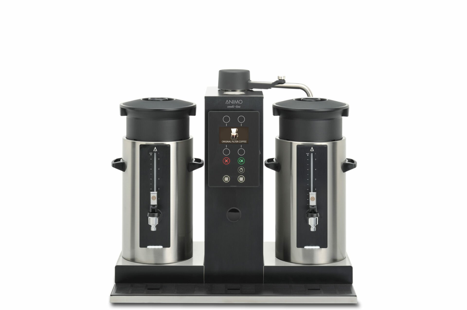 Animo Silindirik Filtre Kahve Makinesi ComBi-Line CB 2x5 L