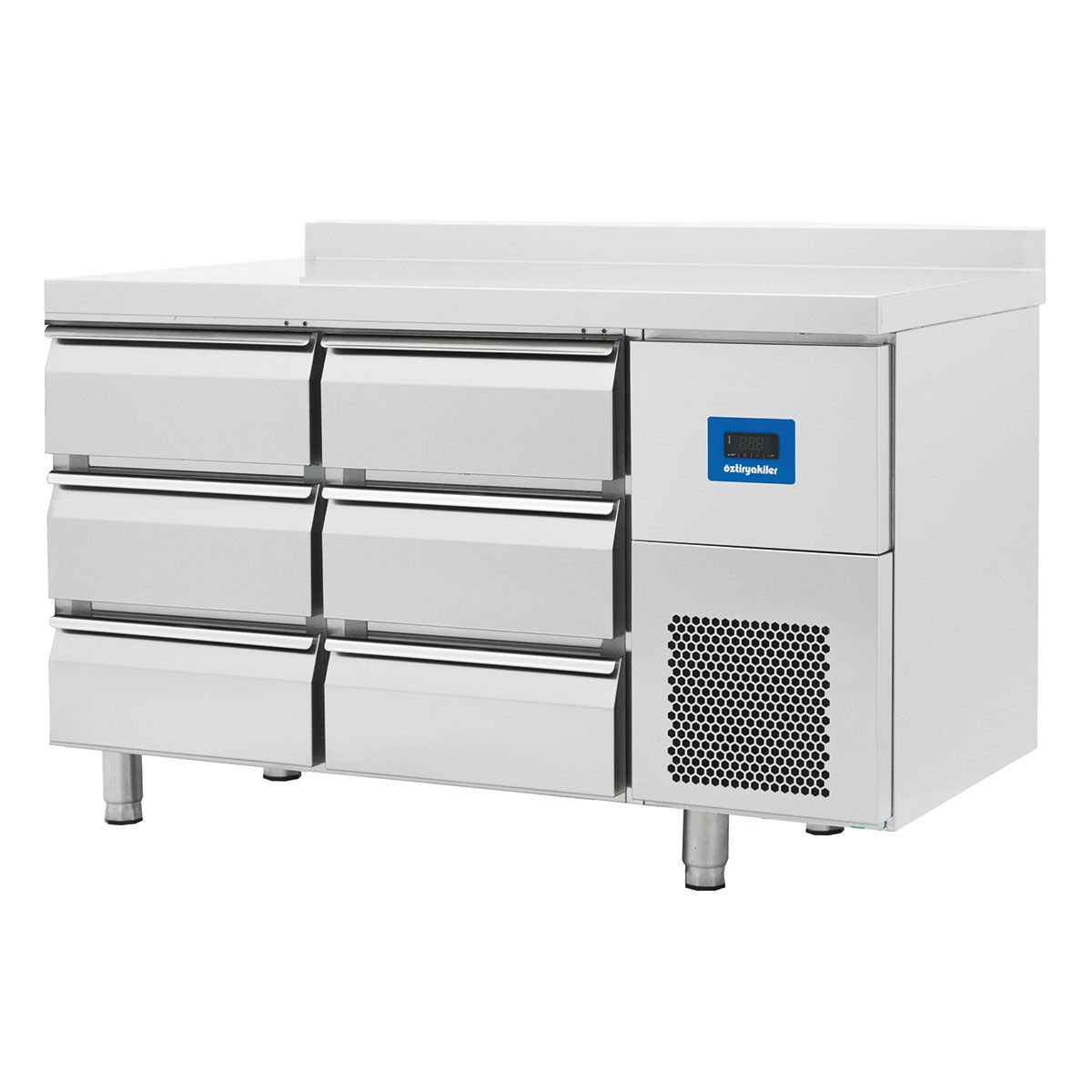 Öztiryakiler TA 260 LMV 6 Çekmeceli Yatay Tezgah Tipi Derin Dondurucu, 252 L