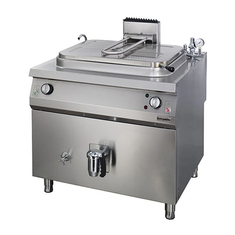 Öztiryakiler 900 Seri İndirekt Kaynatma Tenceresi 250 LT Elektrikli  100x90x85