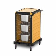 Gastrolley Küvet Taşıma Arabası 15 Raflı İki Yanı Kapalı 53x71x99 G.GN.75.S.2