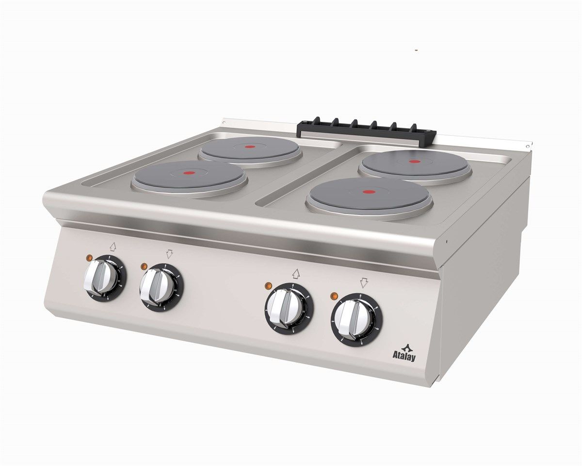 Atalay 4 Pleytli Ocak Set Üstü Elektrikli 80x73x30 Cm AEO-873