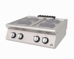 Atalay 4 Pleytli Ocak Set Üstü Elektrikli 80x73x30 Cm AEO-873