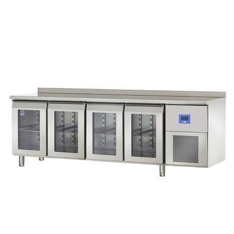 Öztiryakiler TAG 470 NMV 4 Cam Kapılı Yatay Tezgah Tipi Buzdolabı, 625 L, 430K