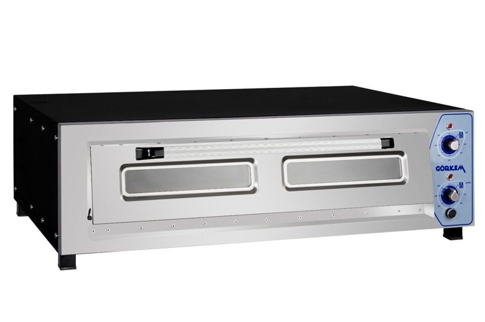 Görkem P920-1 Pizza Fırını Elektrikli 30 cm x 6 Adet Pizza Kapasiteli 380V 9200