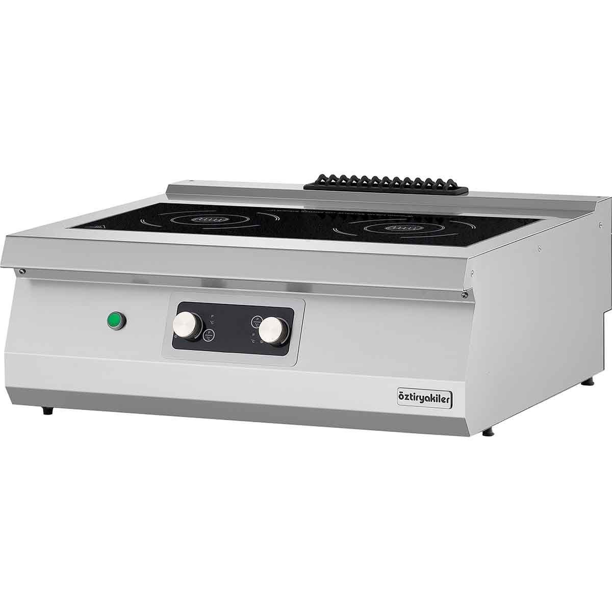 Öztiryakiler 700 Seri Set Üstü İkili İndüksiyon Ocak 80x70x30