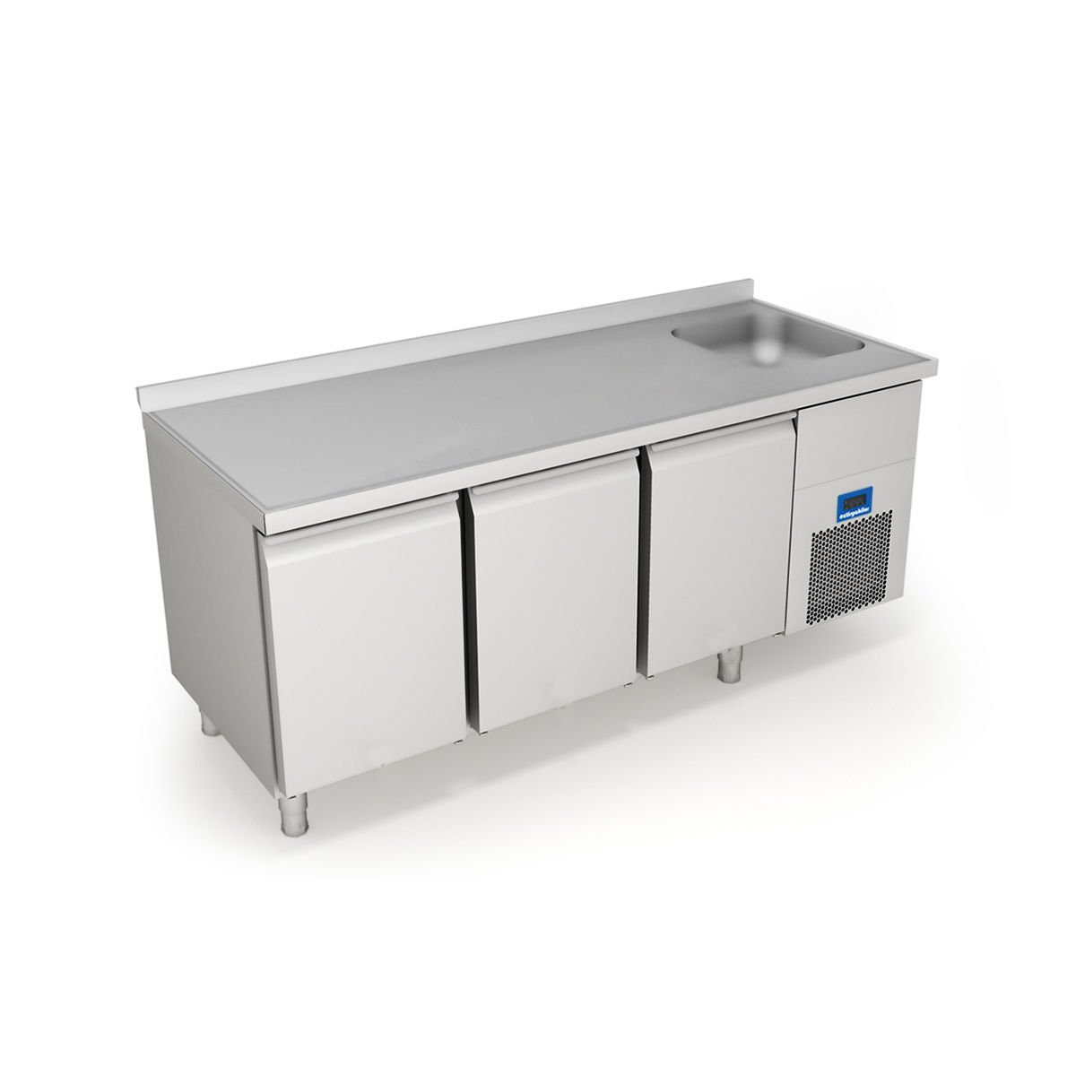 Öztiryakiler TAG 370 NTV 3 Kapılı Evyeli Buzdolabı