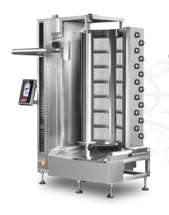 Pimak 7+7 Radyanlı Gazlı Otomatik Döner Robotu PDR350-G