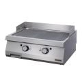 Öztiryakiler 700 Seri Set Üstü Grill Plate Oluklu Gazlı 80x70x30 - Sert Krom Kaplı