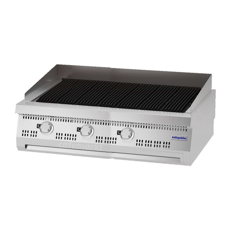 Öztiryakiler 700 Seri Set Üstü Döküm Izgara V2 Model Gazlı 120x70x30
