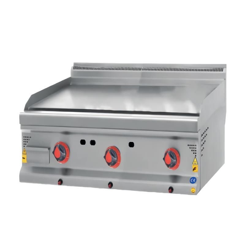 CSA 600 Seri Düz Pleyt Izgara, 120x60x30 cm, Gazlı