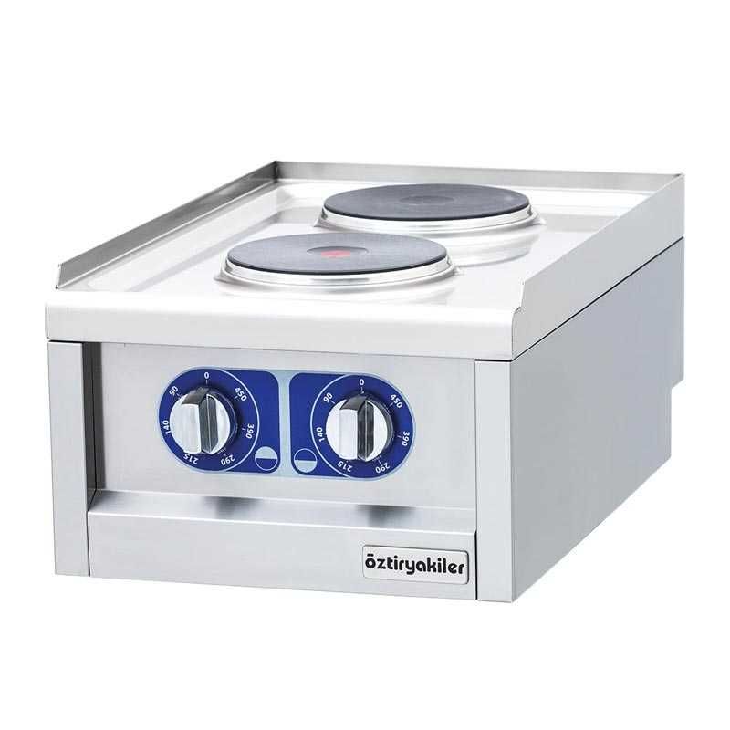 Öztiryakiler 600 Seri Set Üstü İkili Ocak Elektrikli 40x60x26