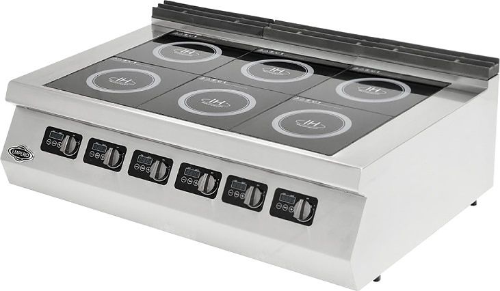 Empero EMP.PLS.9IND030 900 Seri Set Üstü 6'lı İndüksiyonlu Ocak Elektrikli 120x90x30 cm