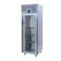Iceinox VT.610.N.VG Dik Tip Snack ve GN Derin Dondurucu, 1 Cam Kapılı, 70x87x210 cm