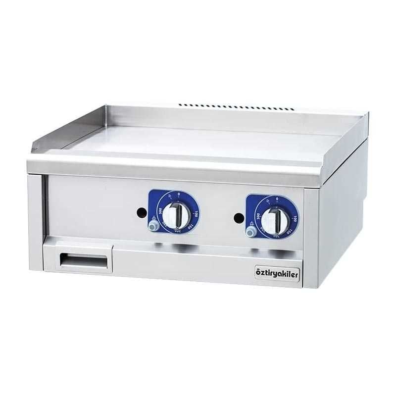 Öztiryakiler 600 Seri Set Üstü Grill Plate Düz Gazlı 60x60x26