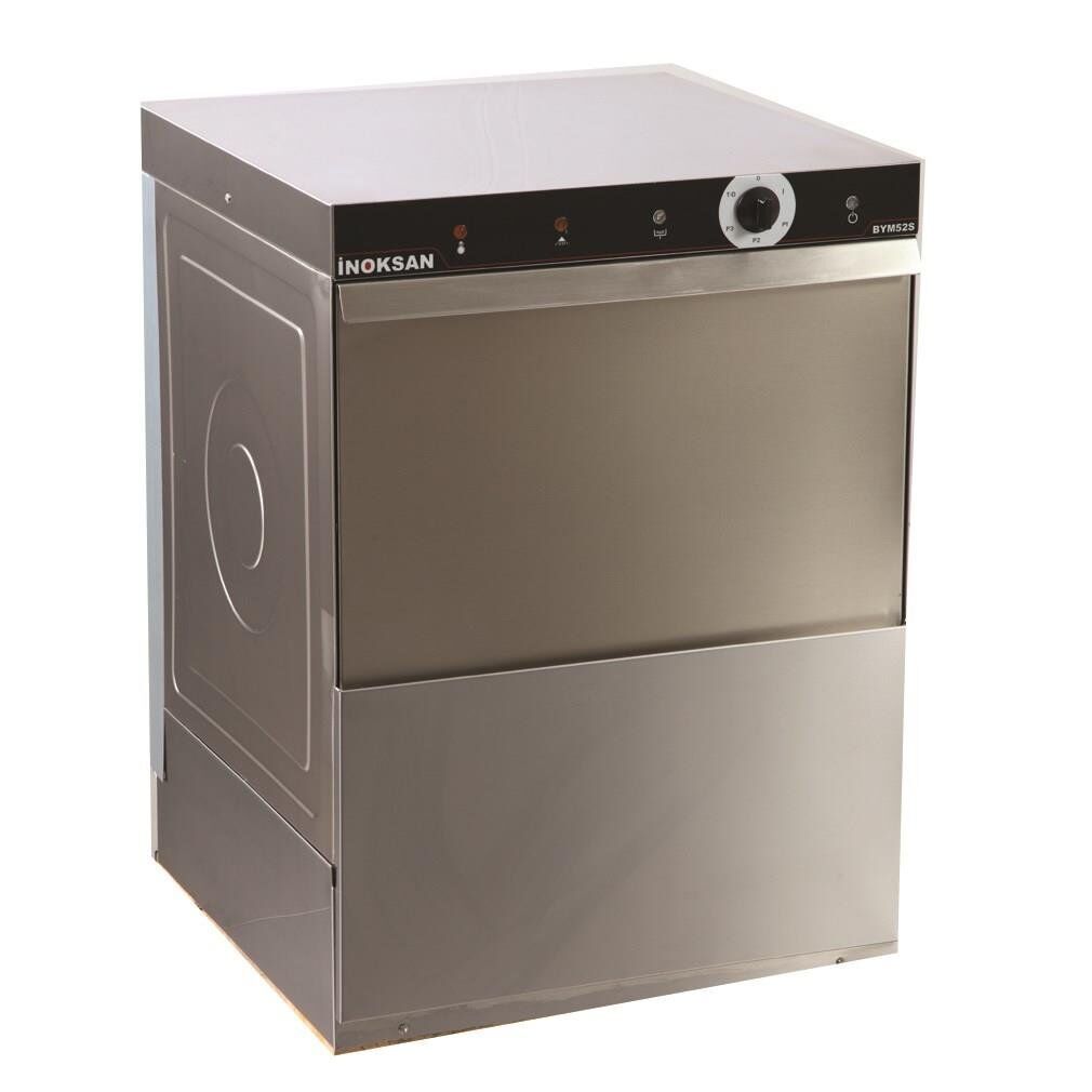 İnoksan - Set Altı Bulaşık Yıkama Makinesi 500 Tabak Kapasiteli Tahliye - Deterjan - Parlatıcı Pompalı INO-BYM052STPD