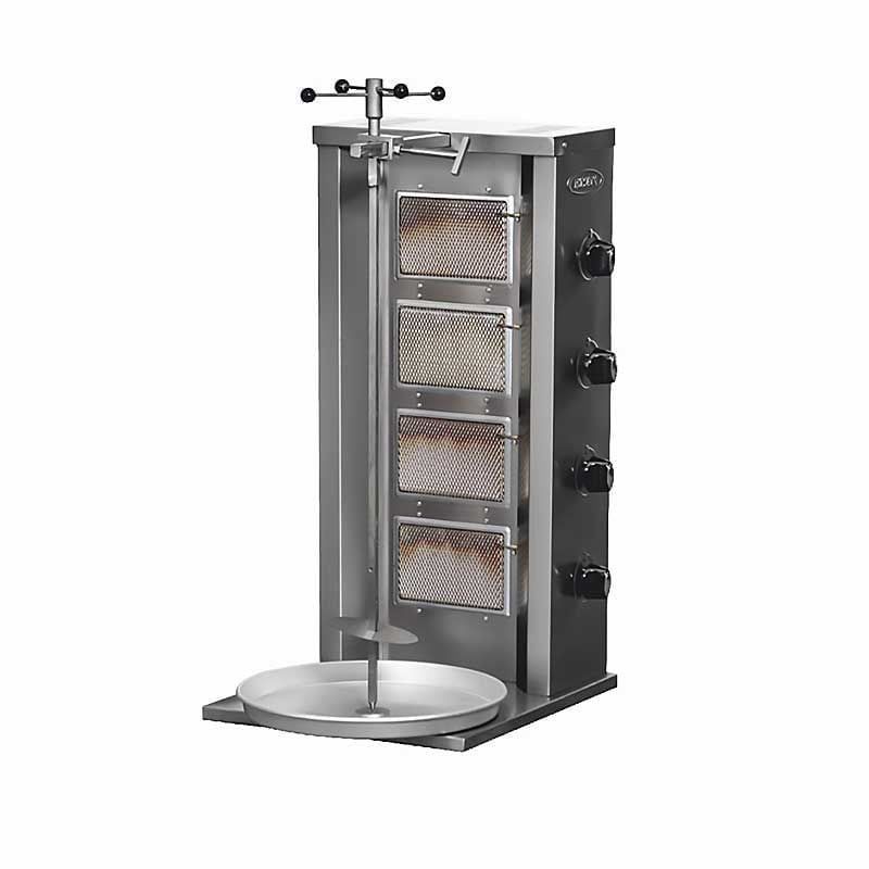 Pimak 4 Radyanlı Döner Makinesi, Gazlı DO7/M76