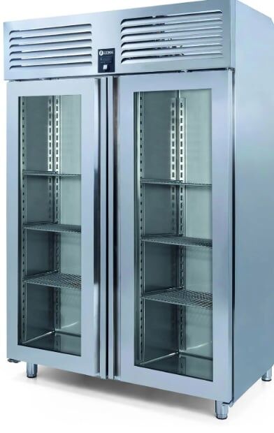 İceinox Dik Tip 2 Cam Kapılı Buzdolabı Gastronorm Seri VTS 1150 CR-VG
