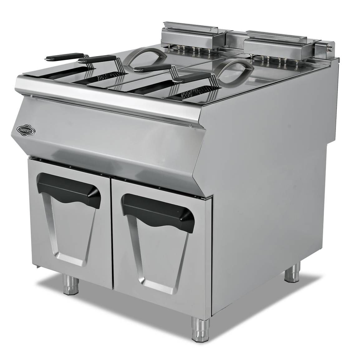 Empero EMP.PLS.9FG020 900 Seri Dolaplı 24+24 lt Fritöz Gazlı 80x90x85 cm