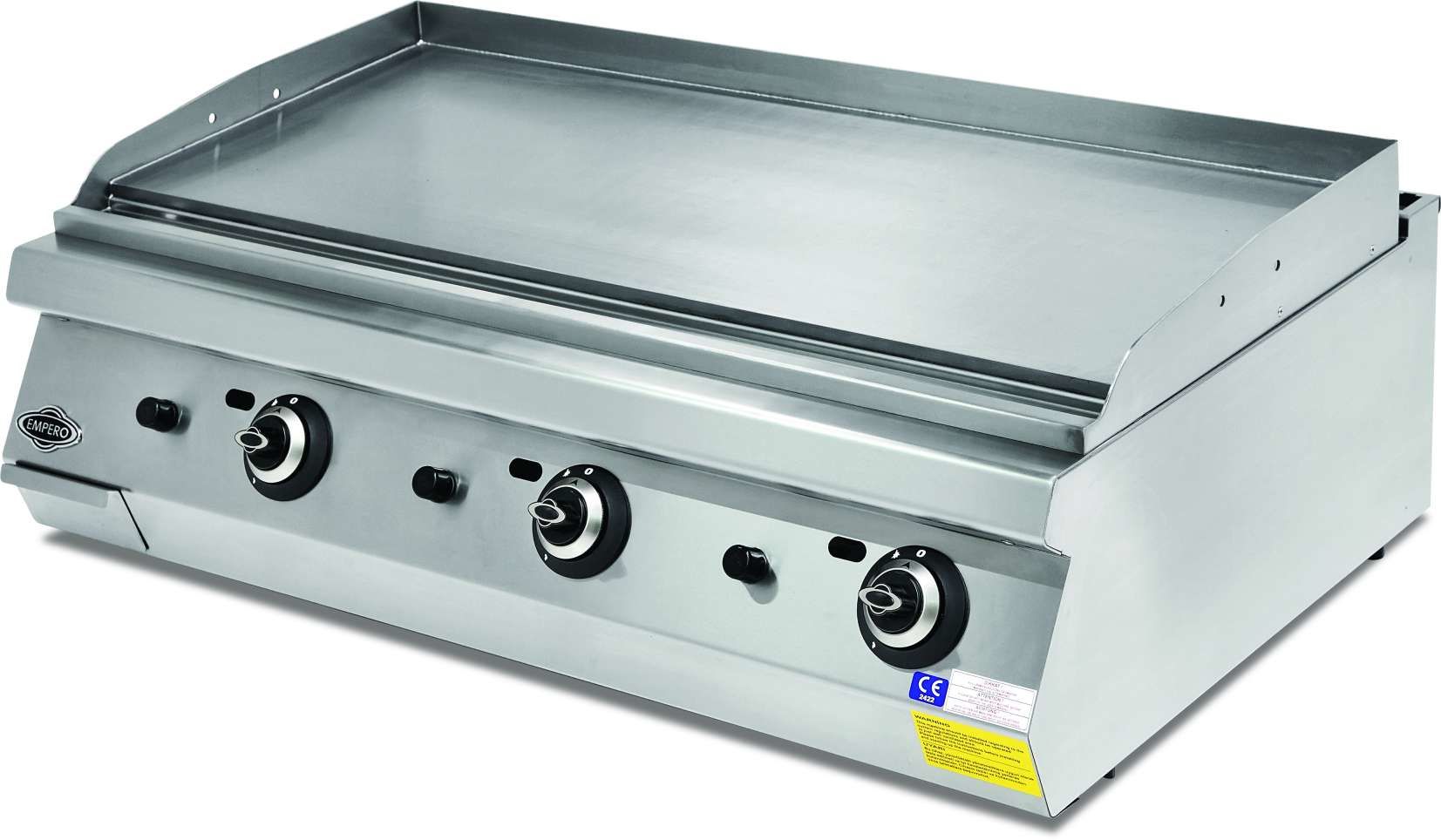 Empero EMP.PLS.9IG030 900 Seri Set Üstü Düz Plety Izgara Gazlı 120x90x30 cm