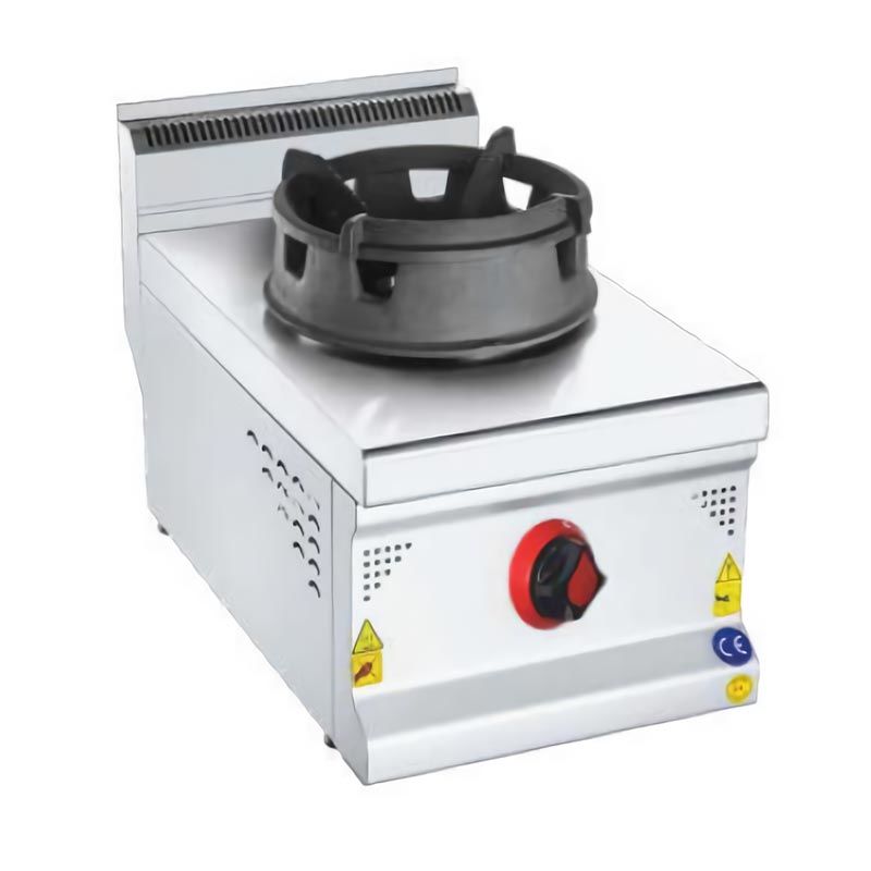 CSA 700 Seri Tekli Wok Ocak, 400x700x300 mm, Gazlı