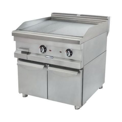 Görkem PG 870 Dolaplı Yarı Oluklu Izgara LPG'li 80x71x85 cm 729