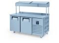 Iceinox PTS.H.275 Make Up Buzdolabı, Yüksek, 2 Kapılı, 150x60x85/140 cm