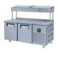 Iceinox PTS.H.330  Make Up Buzdolabı, Yüksek, 2 Kapılı, 150x70x85/140 cm