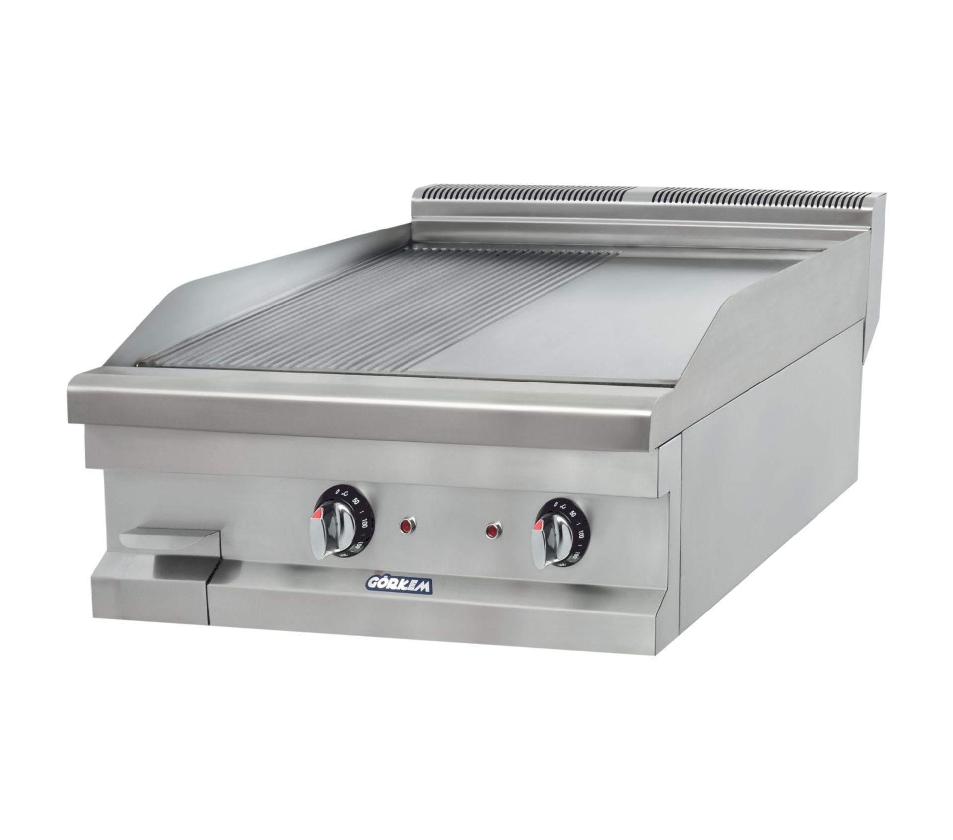 Görkem PE 870 Set Üstü Yarı Oluklu Izgara Elektrikli 80x71x42 cm 716