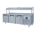 Iceinox PTS.H.515.CR Make Up Buzdolabı, Yüksek, 3 Kapılı, 200x70x85/143 cm