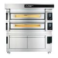 Moretti Forni S120ES-161600-P Steel Seri 2x16 cm Taş Tabanlı Modüler Çok Amaçlı Katlı Fırın