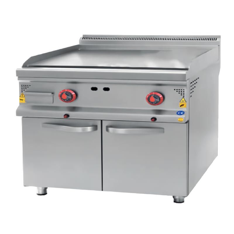 CSA 900 Seri Yarı Oluklu Dolaplı Izgara, 80x90x85 mm, Gazlı