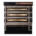 Moretti Forni S140EI-161600-P Icon Seri 2x16 cm Taş Tabanlı Modüler Çok Amaçlı Katlı Fırın