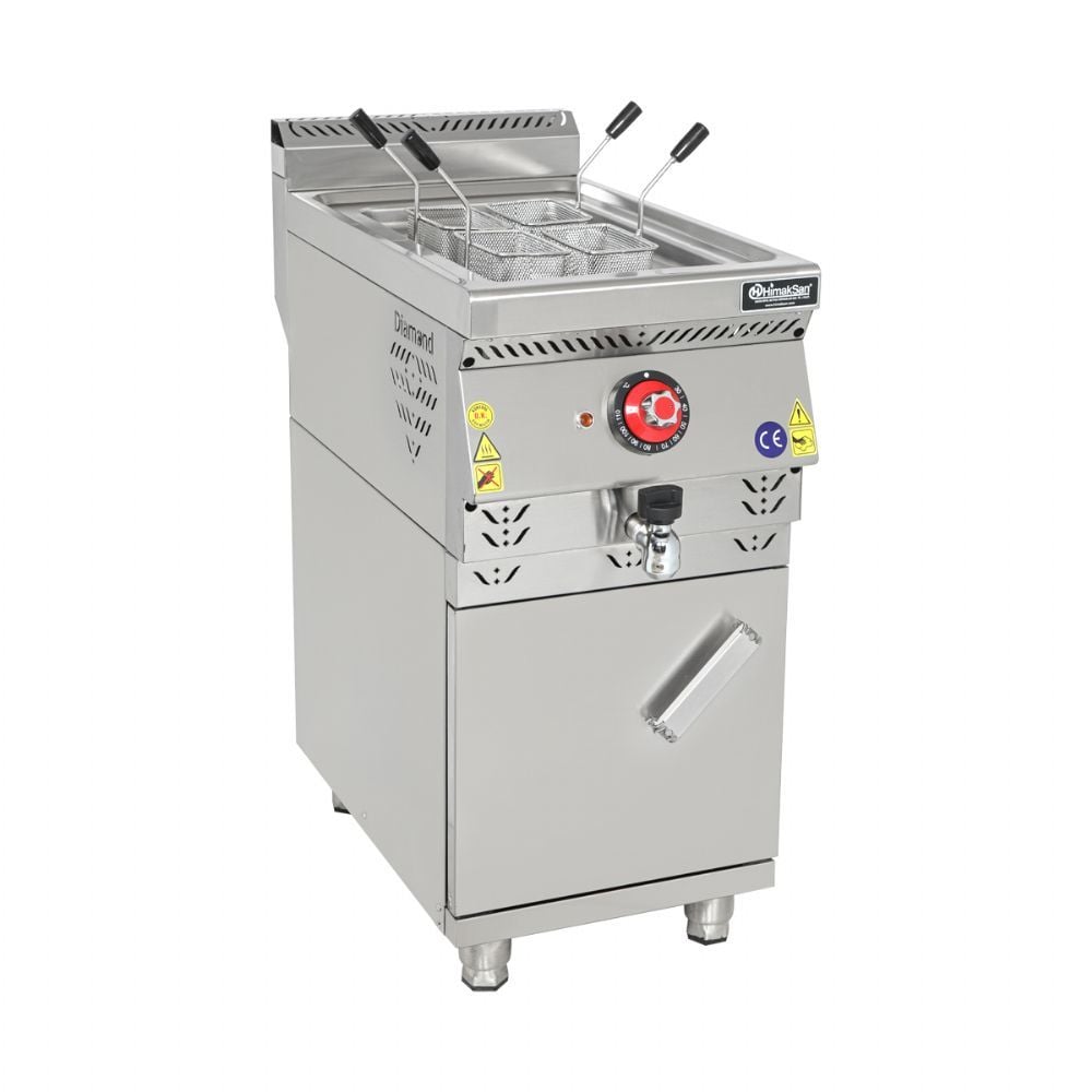 Himaksan HMK-DMHE 468 4 Sepet Elektrikli Dolaplı Makarna Haşlama 40x60x85 cm