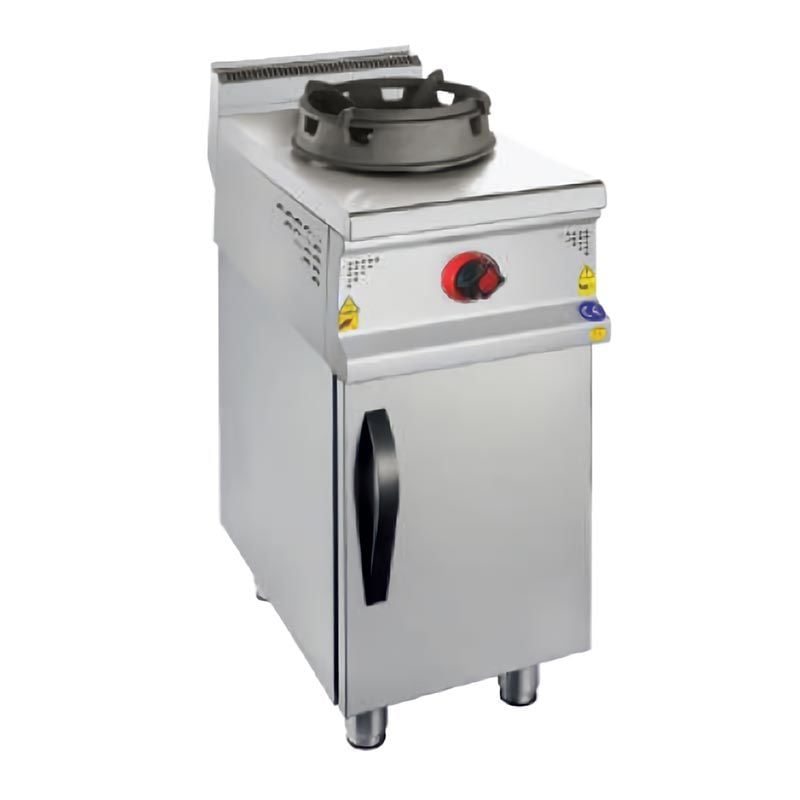 CSA 900 Seri Tek Gözlü Dolaplı Wok Ocak, Gazlı