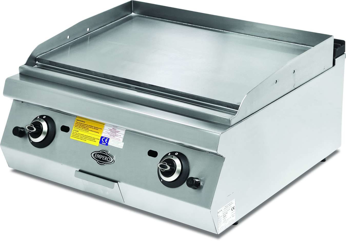 Empero EMP.PLS.9IE020-K 900 Seri Set Üstü Düz Krom Izgara Elektrikli 80x90x30 cm