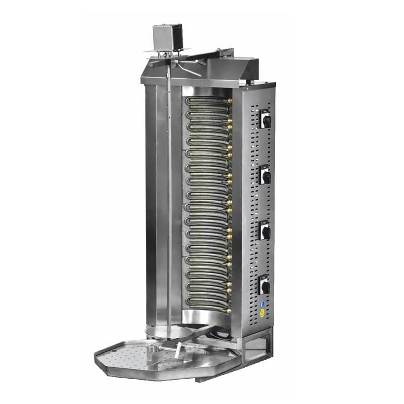 Pimak Üstten Motorlu Döner Makinesi, 8 Radyanlı, Elektrikli