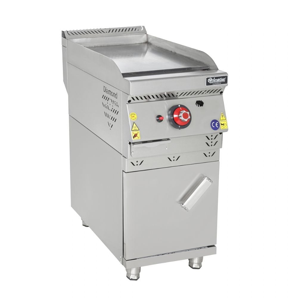 Himaksan HMK-PIG 478 Dolaplı Gazlı Pleyt Izgara 40x70x85 cm