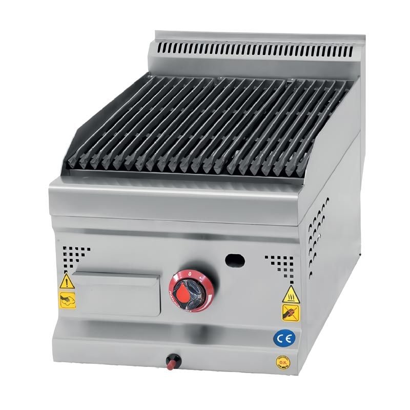 CSA 900 Seri Lavataşlı Döküm Izgara, 40x90x30 cm, Gazlı