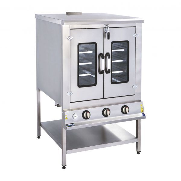 Görkem GBP 1000 Çift Kapılı Pasta Börek Fırını Doğalgazlı 100x100x160 cm 852