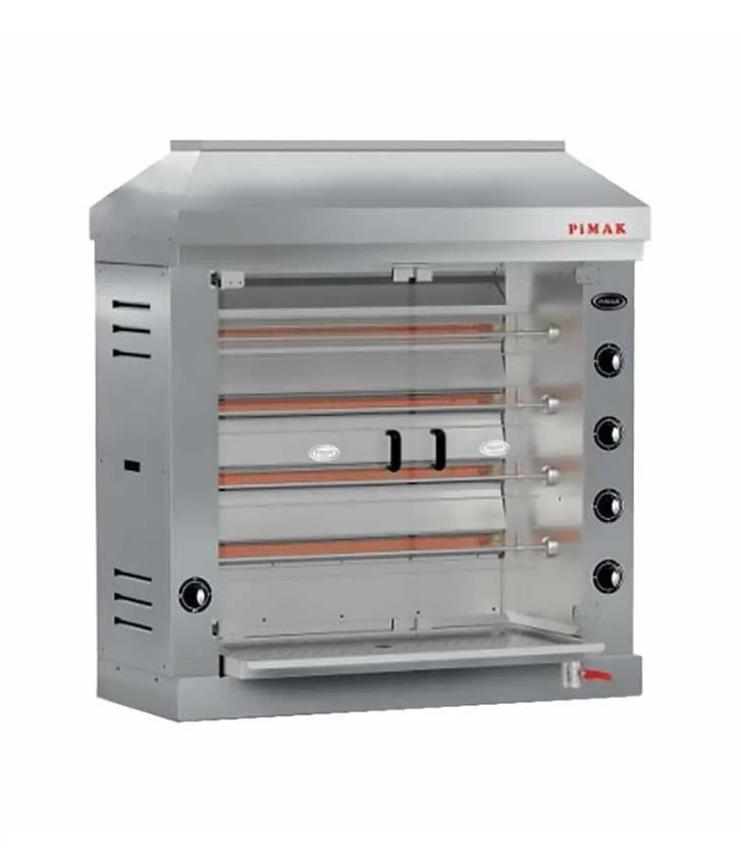 Pimak M005R Gazlı Radyanlı Piliç Çevirme Makinesi