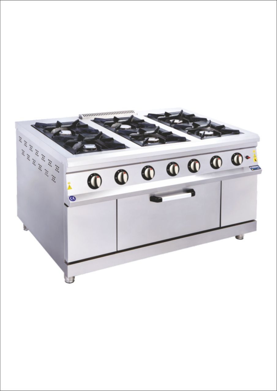 Görkem KZN 60 6'lı Kuzine Doğalgazlı CE 150x100x85 cm 806