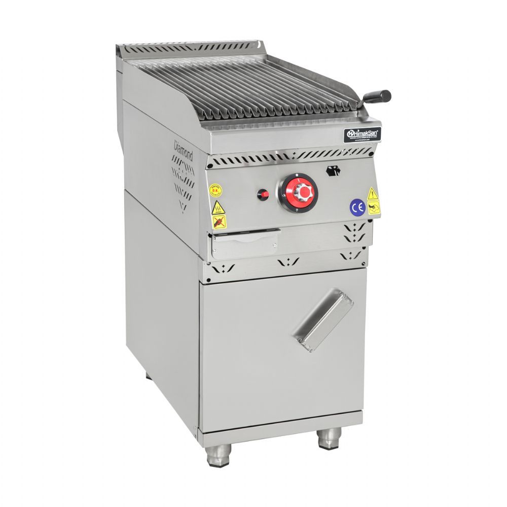 Himaksan HMK-DLIG 478 Dolaplı Gazlı Lavataşlı Izgara 40x70x85 cm