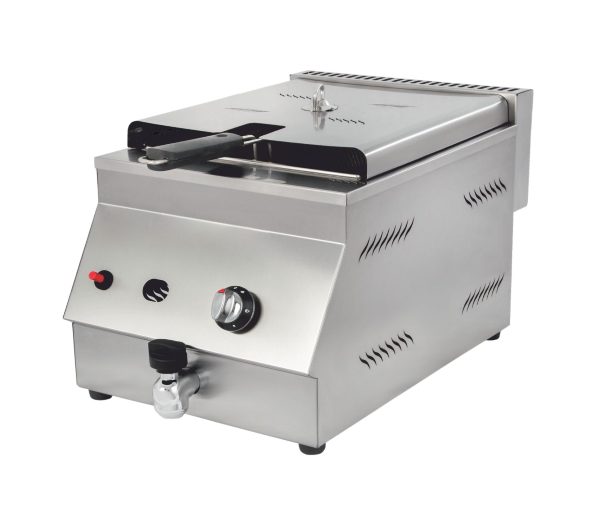 Görkem FG 80 Set Üstü Fritöz 8 Litre Doğalgazlı 37x63x40 cm 851